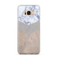 Marble Wood Geometric 4 Samsung Galaxy S8 Plus Case