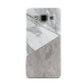 Marble Wood Geometric 5 Samsung Galaxy A3 Case