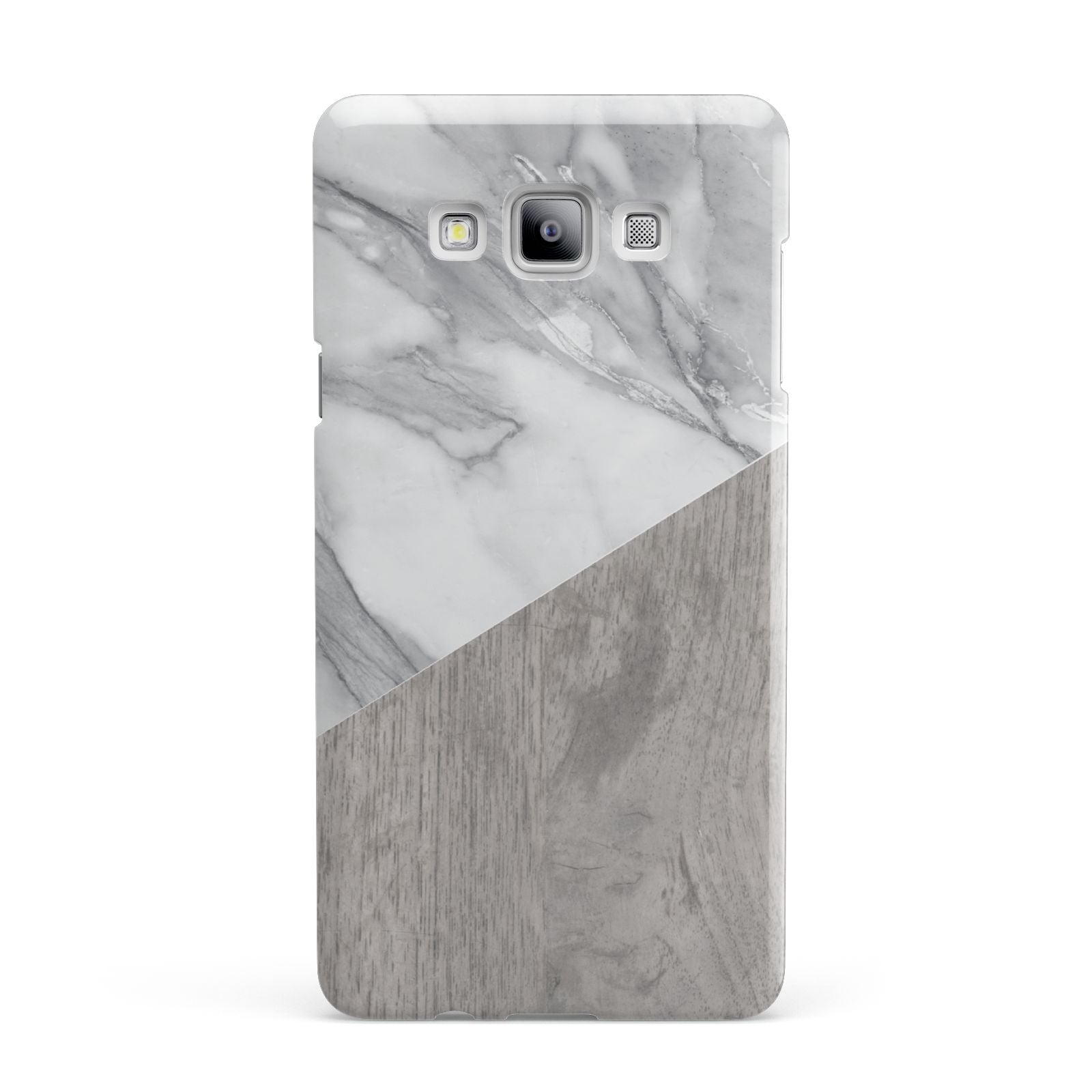 Marble Wood Geometric 5 Samsung Galaxy A7 2015 Case