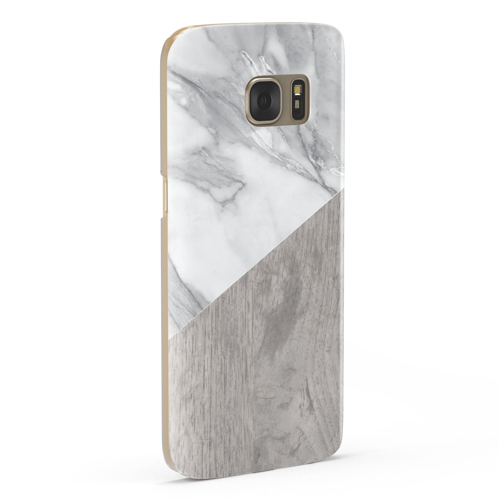 Marble Wood Geometric 5 Samsung Galaxy Case Fourty Five Degrees
