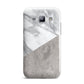 Marble Wood Geometric 5 Samsung Galaxy J1 2015 Case