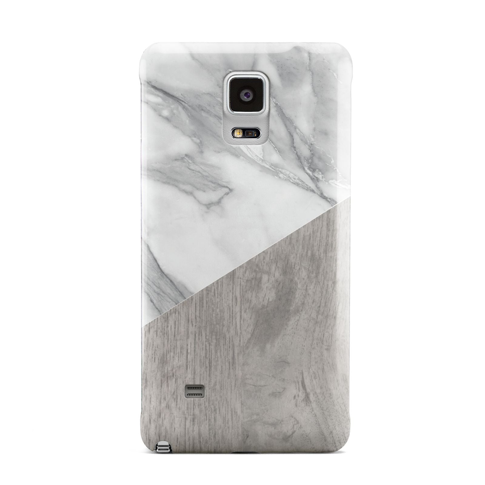 Marble Wood Geometric 5 Samsung Galaxy Note 4 Case