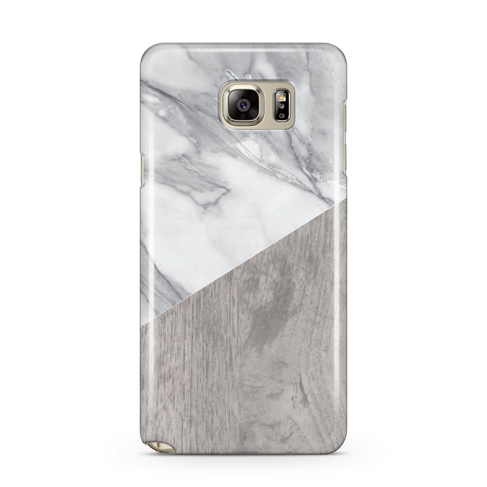 Marble Wood Geometric 5 Samsung Galaxy Note 5 Case