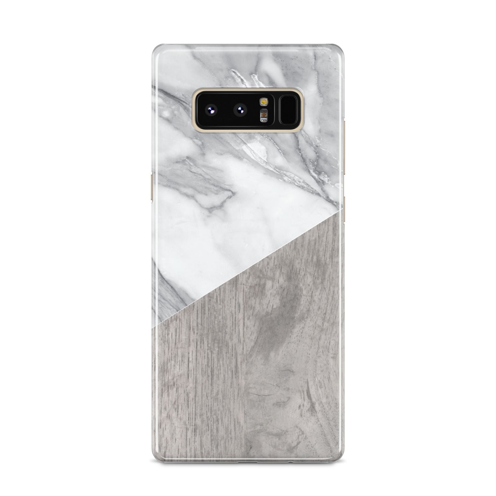 Marble Wood Geometric 5 Samsung Galaxy S8 Case