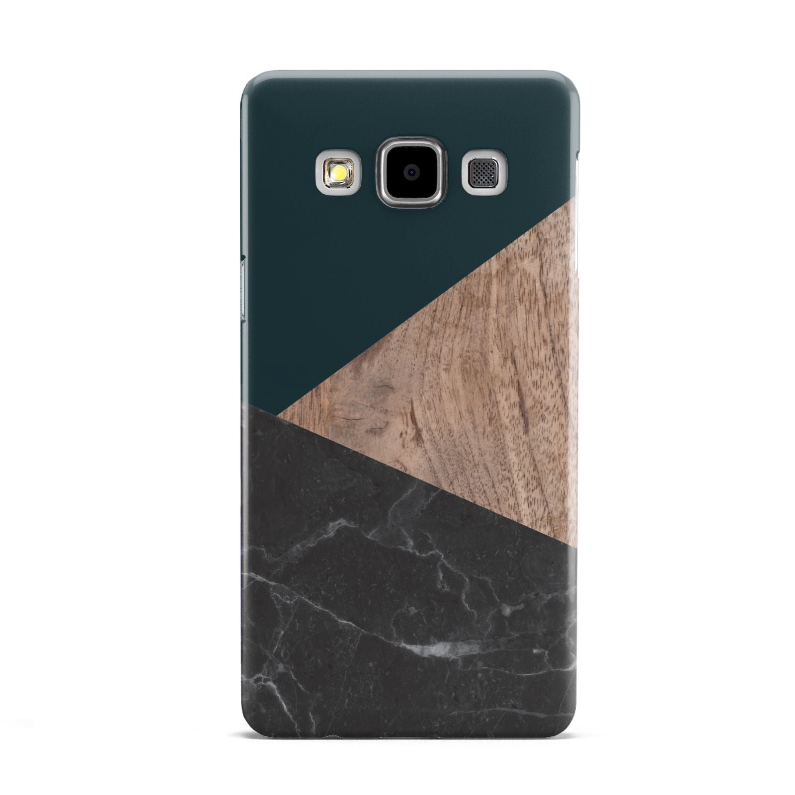 Marble Wood Geometric 6 Samsung Galaxy A5 Case