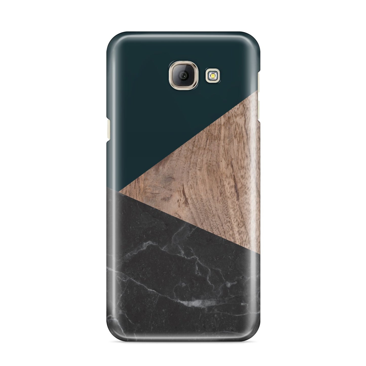 Marble Wood Geometric 6 Samsung Galaxy A8 2016 Case