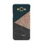 Marble Wood Geometric 6 Samsung Galaxy A8 Case