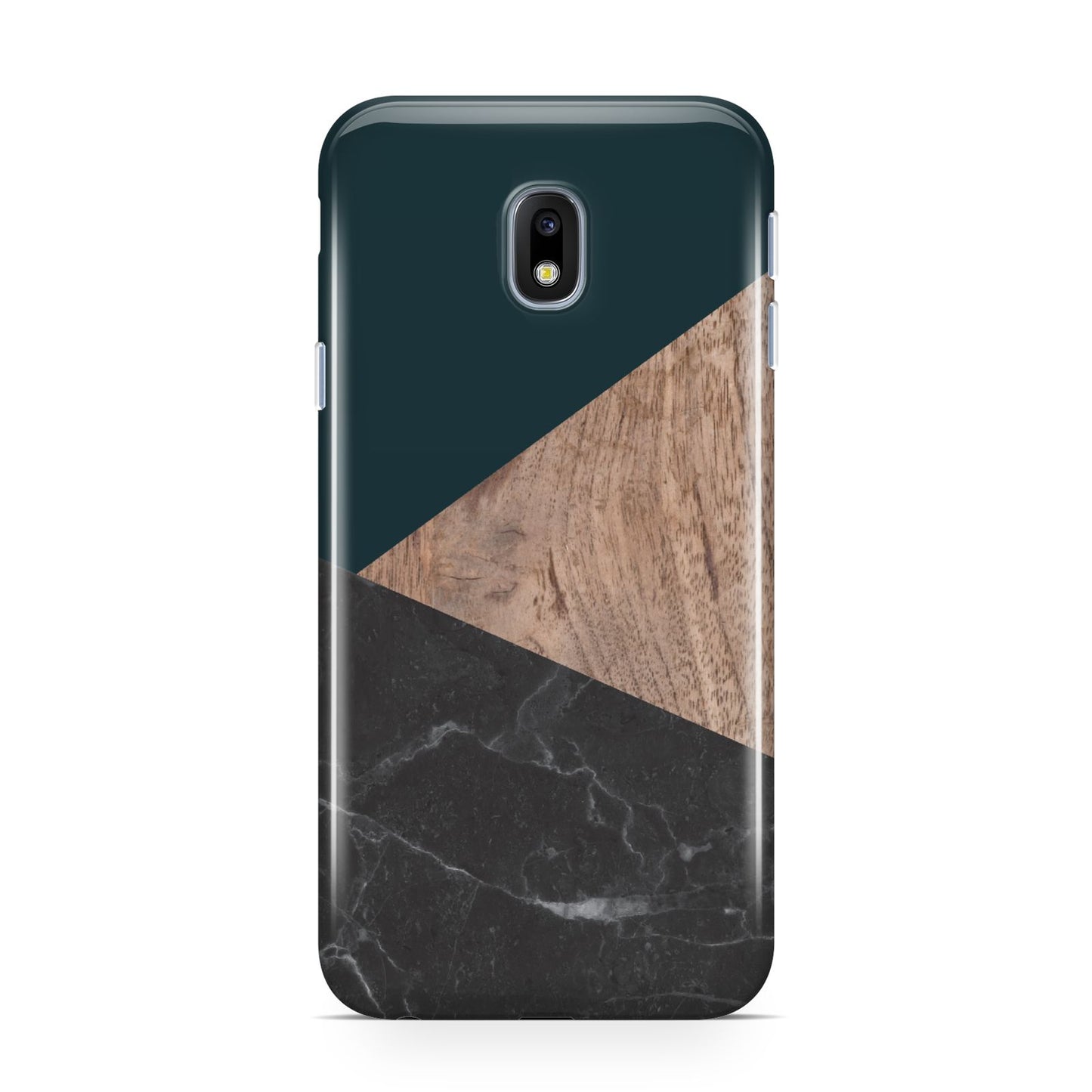 Marble Wood Geometric 6 Samsung Galaxy J3 2017 Case