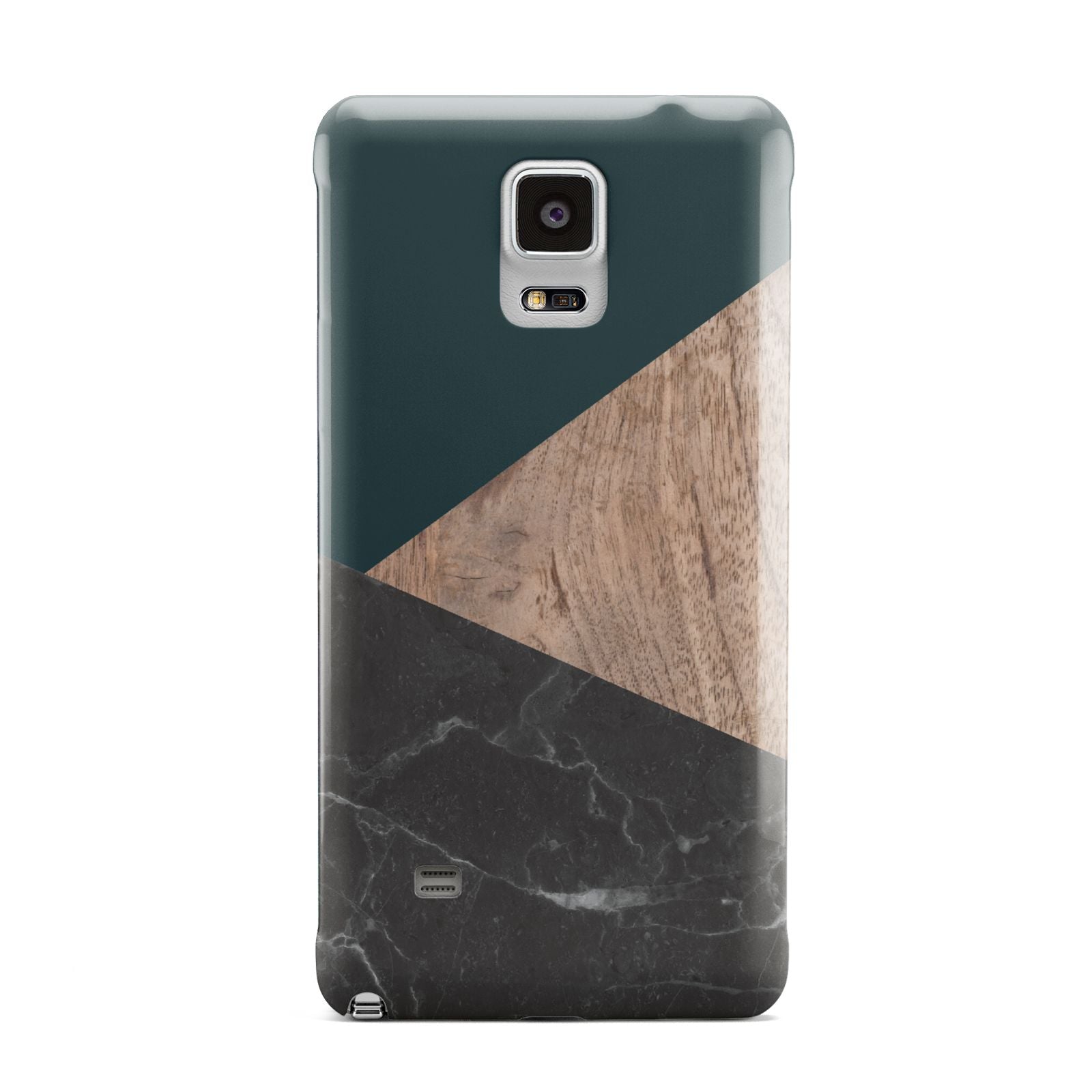 Marble Wood Geometric 6 Samsung Galaxy Note 4 Case