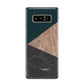 Marble Wood Geometric 6 Samsung Galaxy Note 8 Case