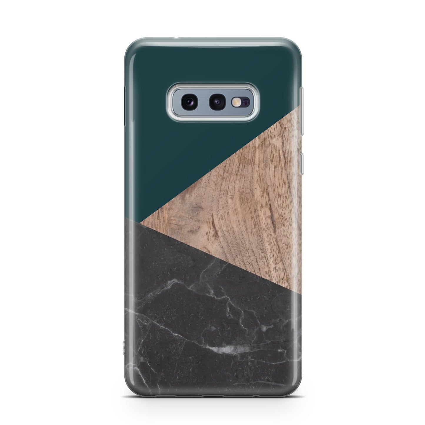 Marble Wood Geometric 6 Samsung Galaxy S10E Case