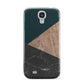 Marble Wood Geometric 6 Samsung Galaxy S4 Case