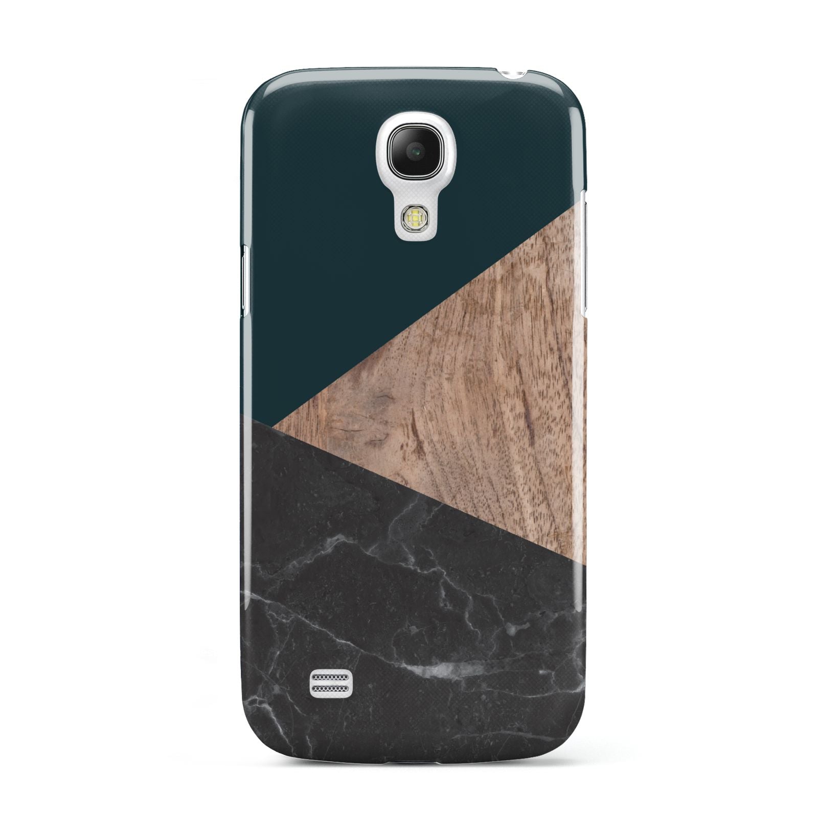 Marble Wood Geometric 6 Samsung Galaxy S4 Mini Case
