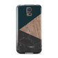 Marble Wood Geometric 6 Samsung Galaxy S5 Case