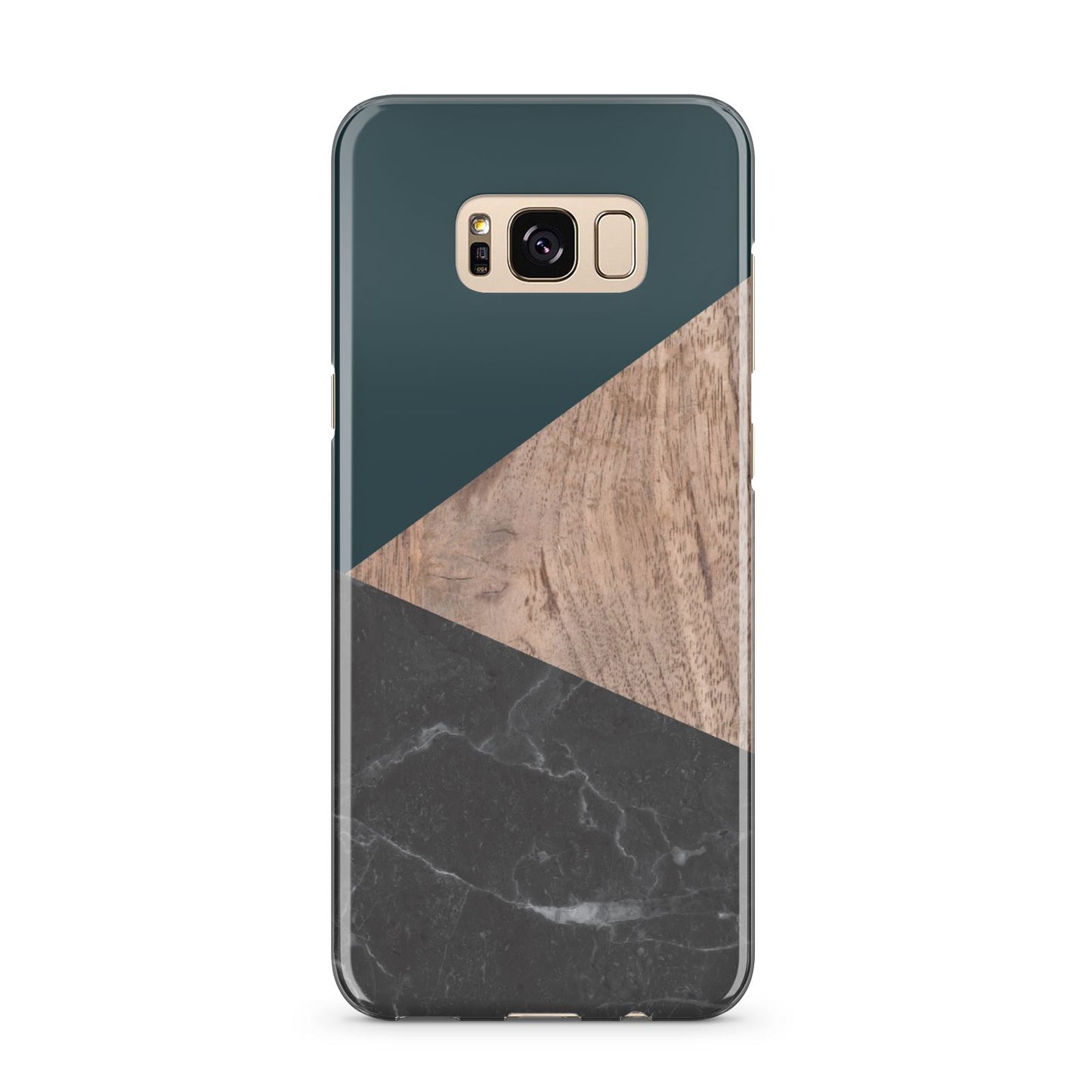 Marble Wood Geometric 6 Samsung Galaxy S8 Plus Case