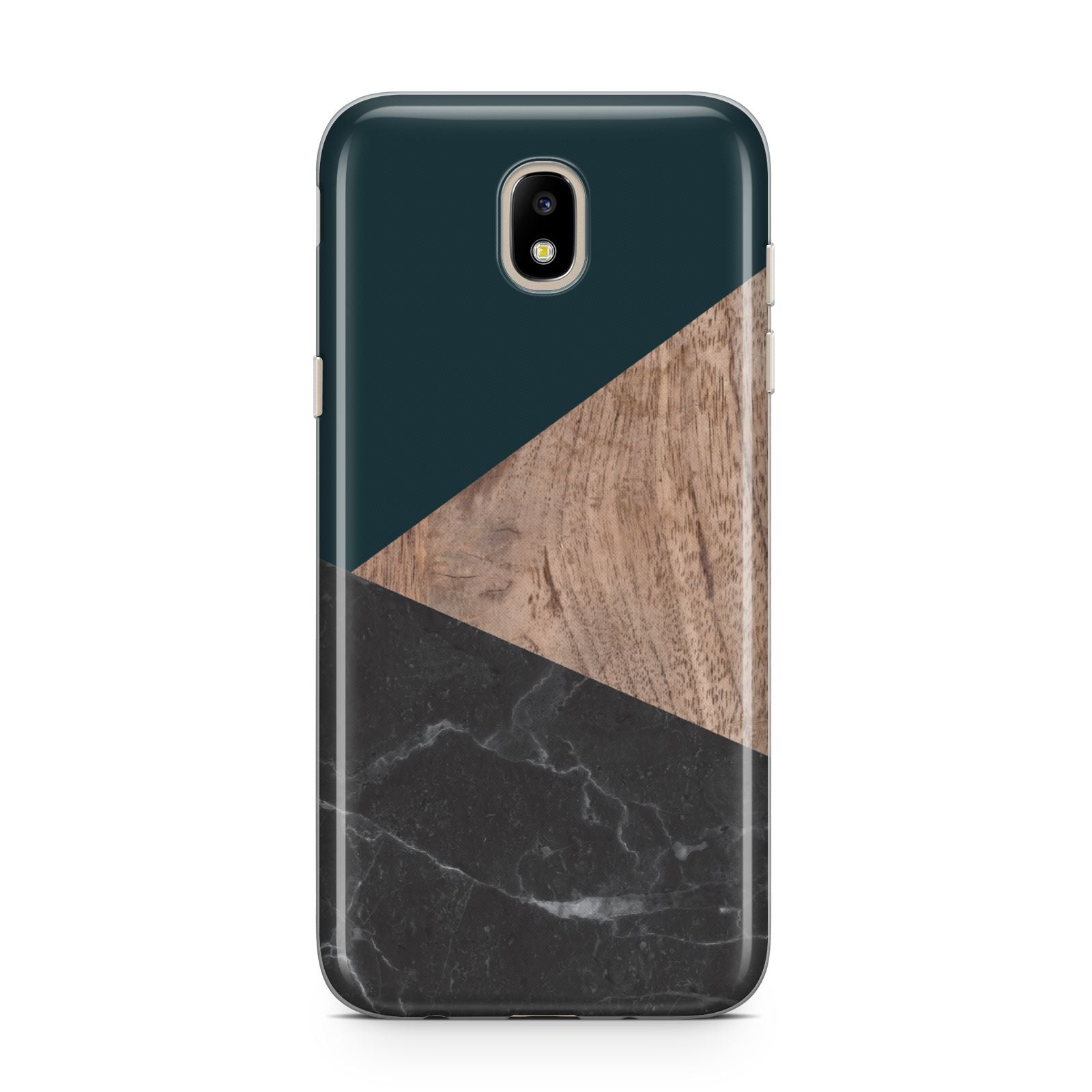 Marble Wood Geometric 6 Samsung J5 2017 Case