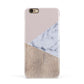 Marble Wood Geometric 7 Apple iPhone 6 3D Snap Case