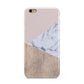 Marble Wood Geometric 7 Apple iPhone 6 Plus 3D Tough Case