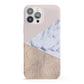 Marble Wood Geometric 7 iPhone 13 Pro Max Full Wrap 3D Snap Case