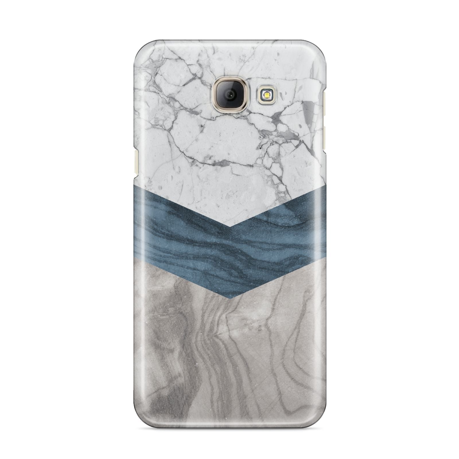 Marble Wood Geometric 8 Samsung Galaxy A8 2016 Case