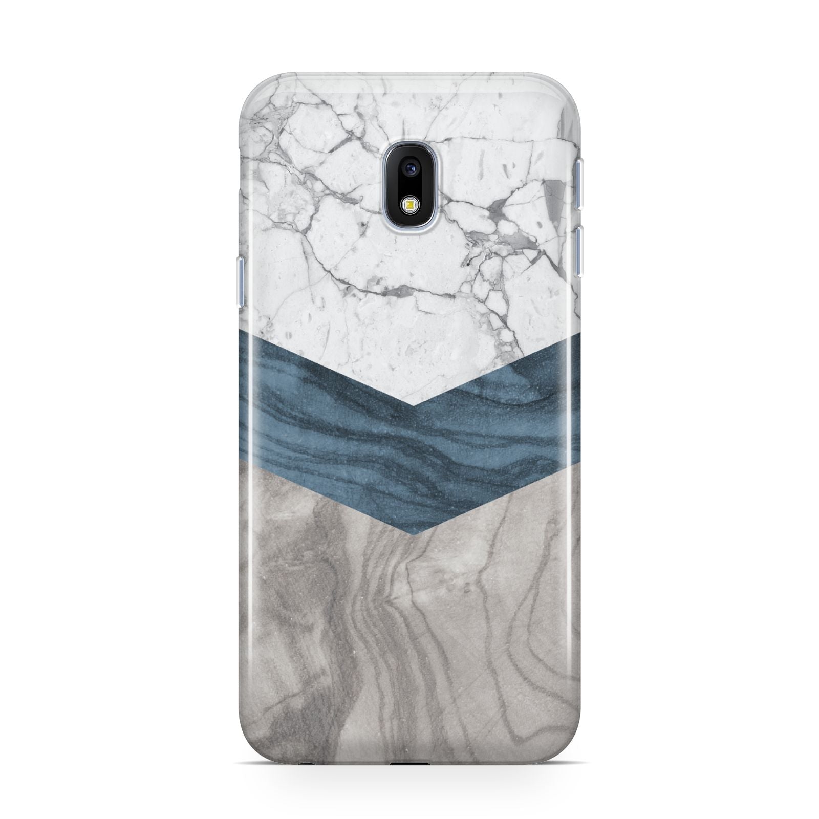 Marble Wood Geometric 8 Samsung Galaxy J3 2017 Case