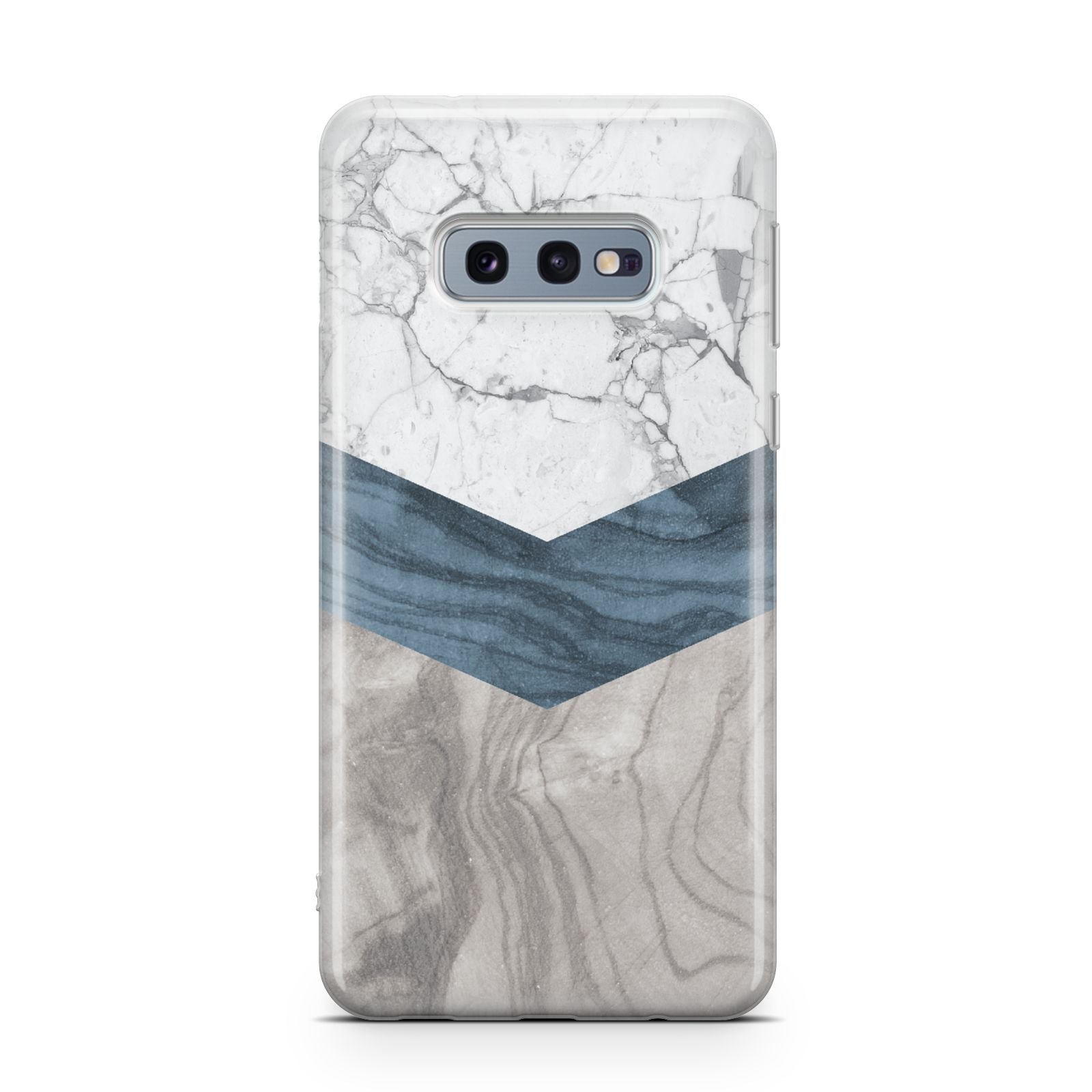 Marble Wood Geometric 8 Samsung Galaxy S10E Case