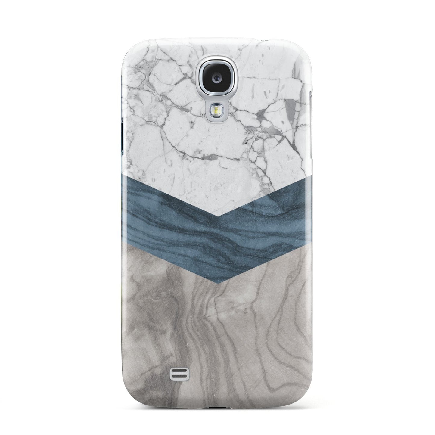 Marble Wood Geometric 8 Samsung Galaxy S4 Case