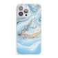 Marble iPhone 13 Pro Max Clear Bumper Case