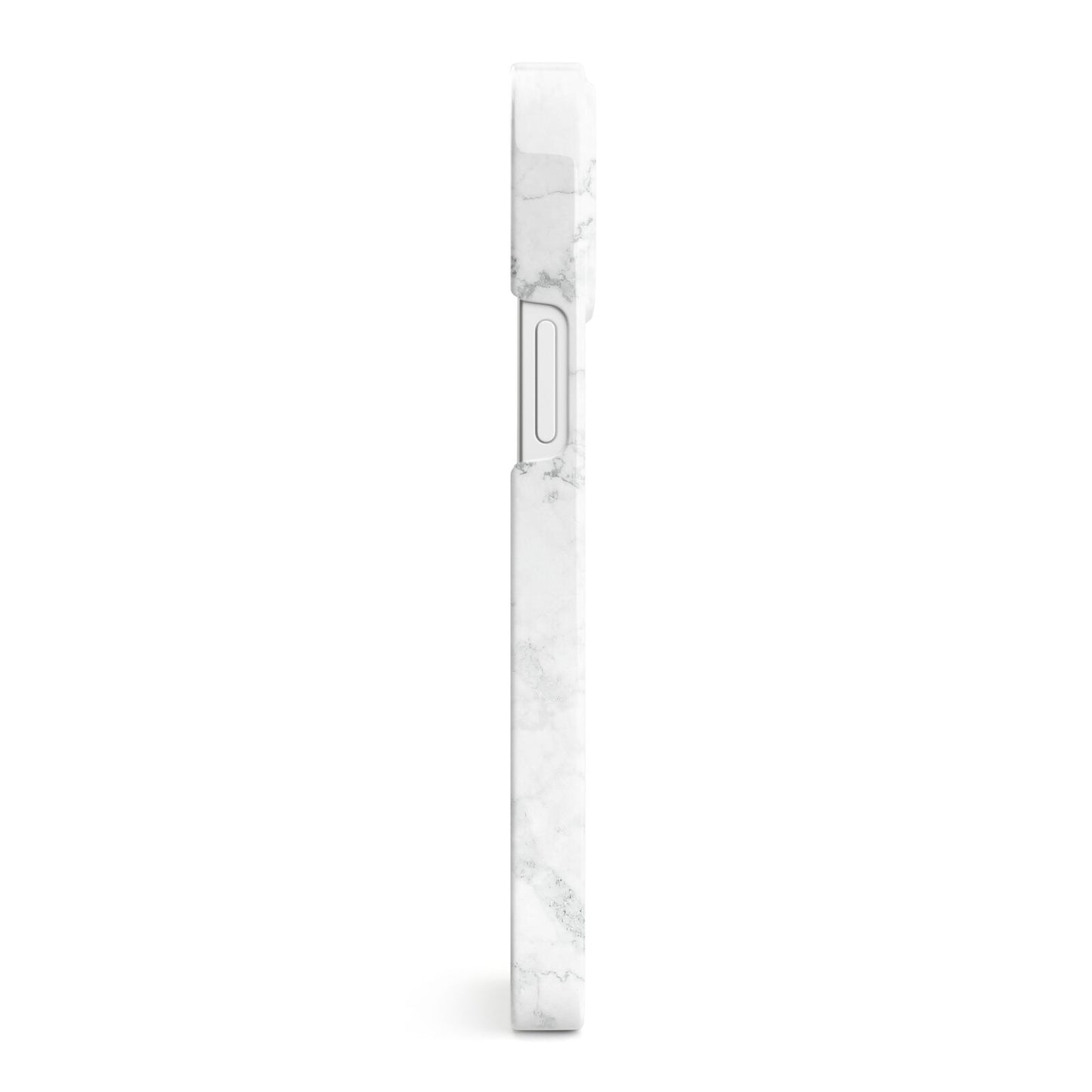 Marble with Custom Name iPhone 13 Mini Side Image 3D Snap Case