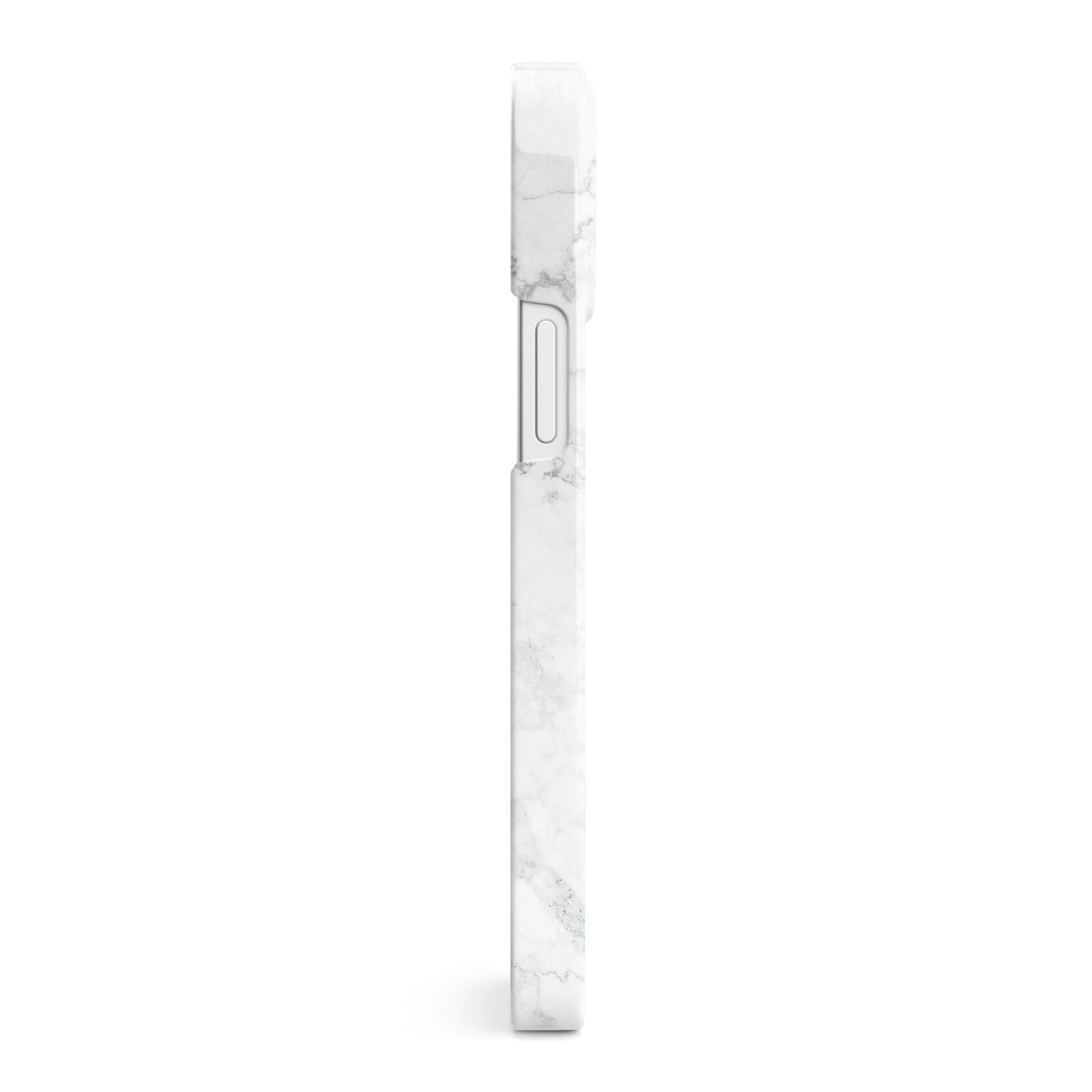 Marble with Custom Name iPhone 13 Mini Side Image 3D Snap Case