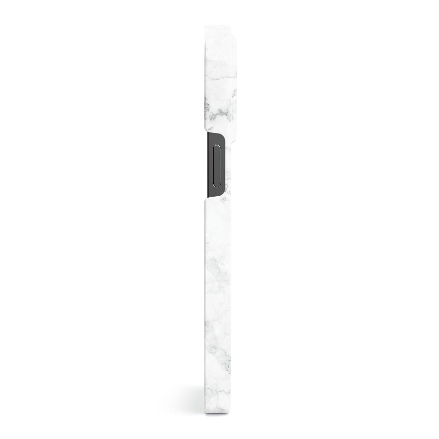 Marble with Custom Name iPhone 13 Pro Side Image 3D Snap Case