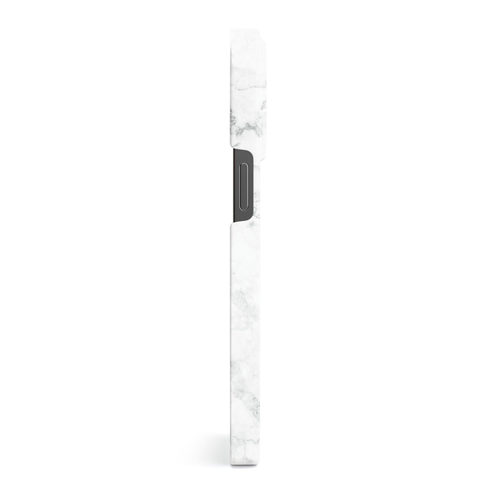 Marble with Custom Name iPhone 13 Pro Side Image 3D Snap Case