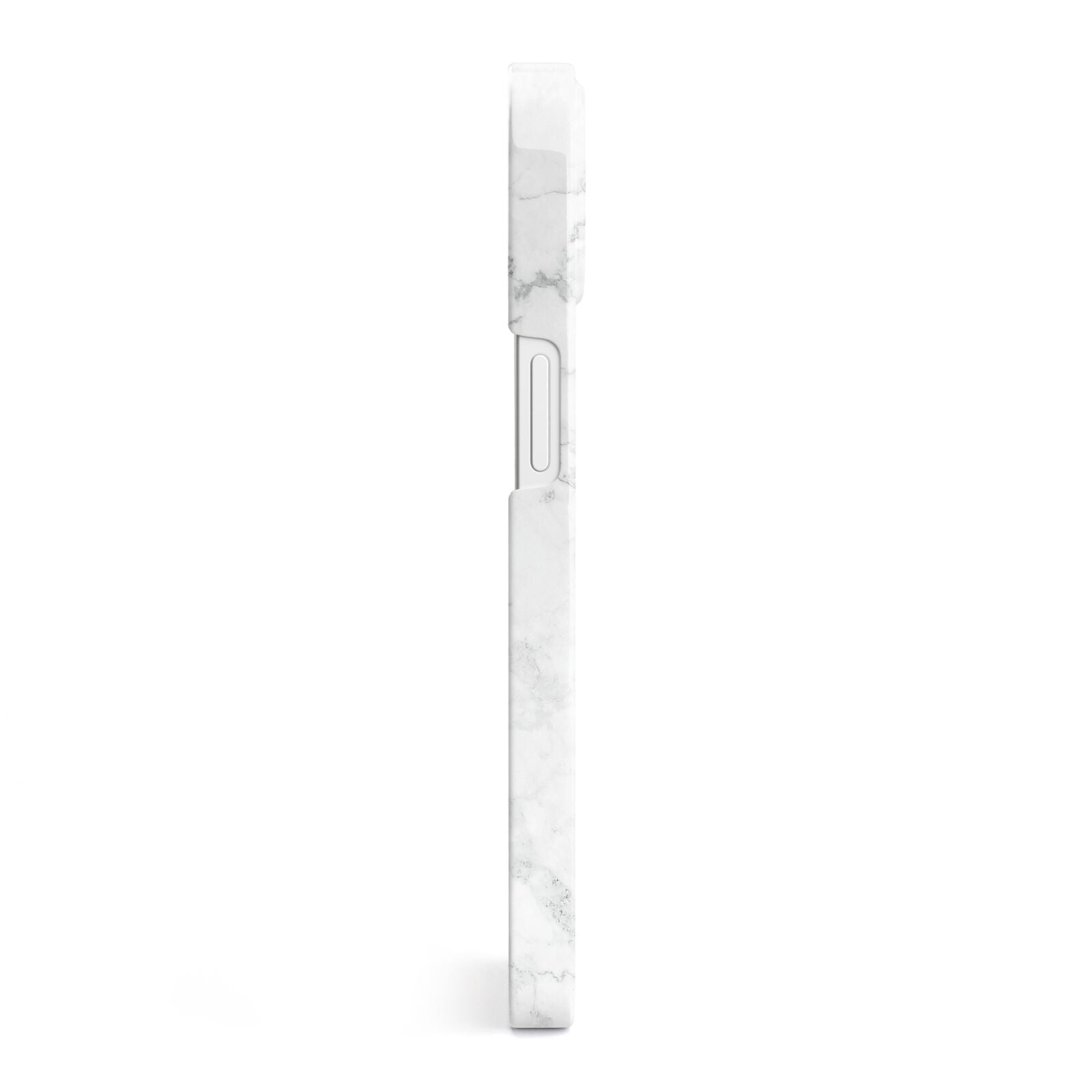 Marble with Custom Name iPhone 13 Side Image 3D Snap Case