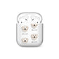 Maremma Sheepdog Icon with Name AirPods Case
