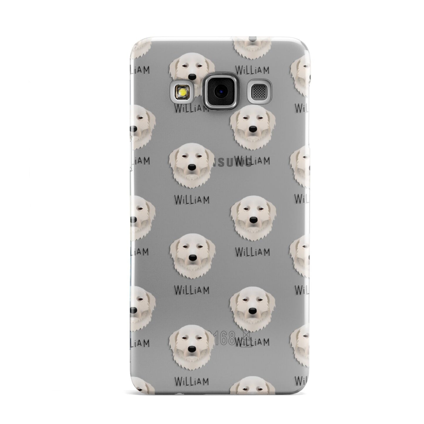 Maremma Sheepdog Icon with Name Samsung Galaxy A3 Case