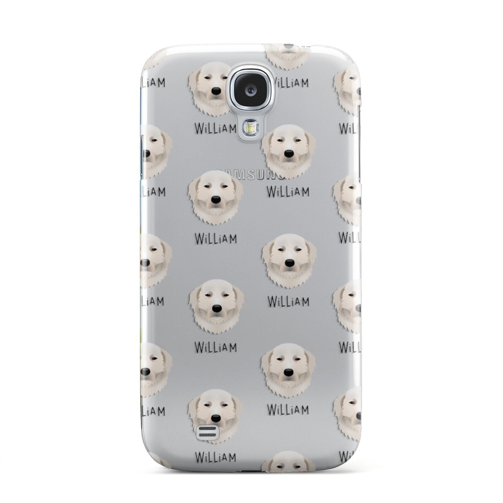 Maremma Sheepdog Icon with Name Samsung Galaxy S4 Case