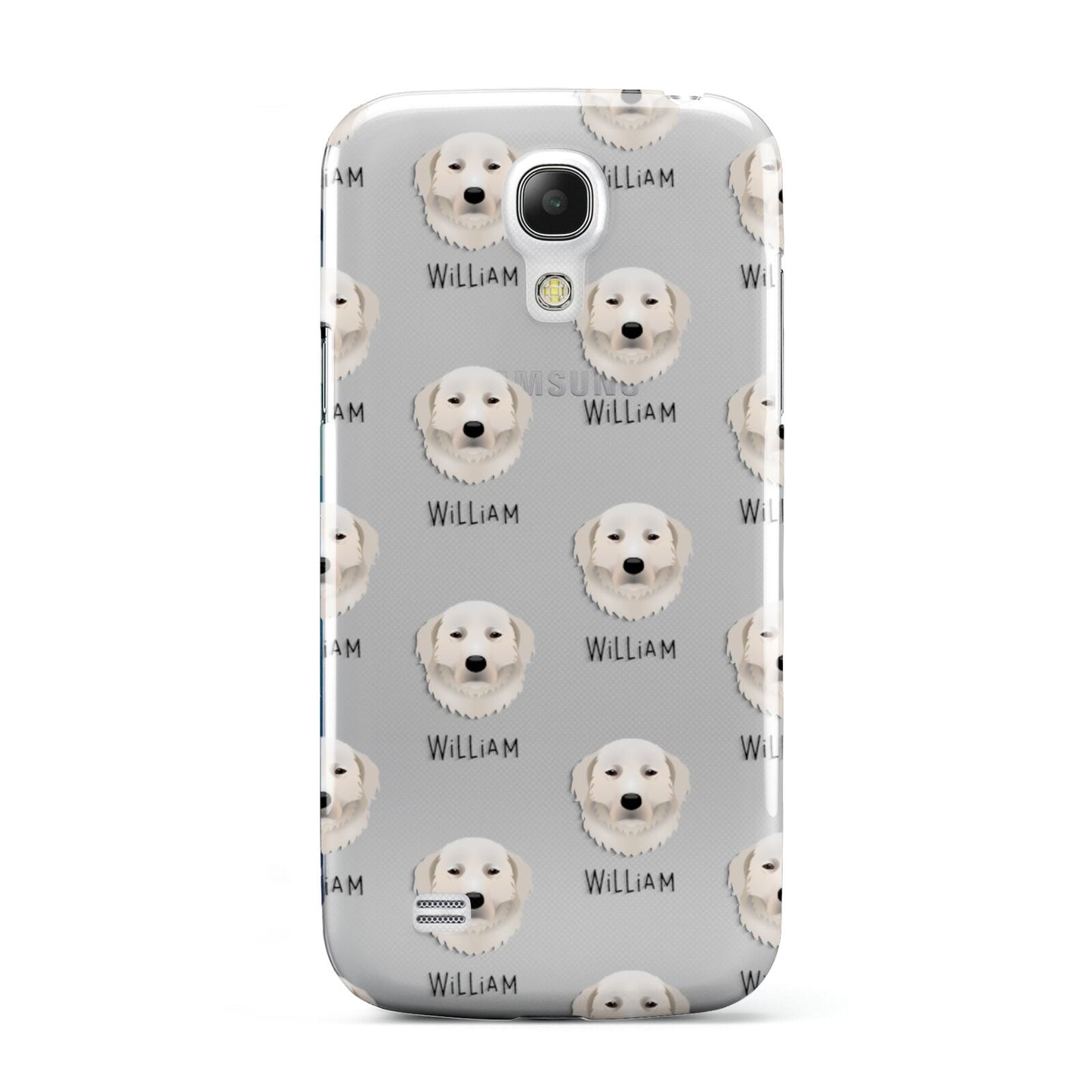 Maremma Sheepdog Icon with Name Samsung Galaxy S4 Mini Case