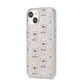 Maremma Sheepdog Icon with Name iPhone 14 Glitter Tough Case Starlight Angled Image