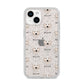Maremma Sheepdog Icon with Name iPhone 14 Glitter Tough Case Starlight
