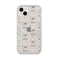 Maremma Sheepdog Icon with Name iPhone 14 Plus Glitter Tough Case Starlight