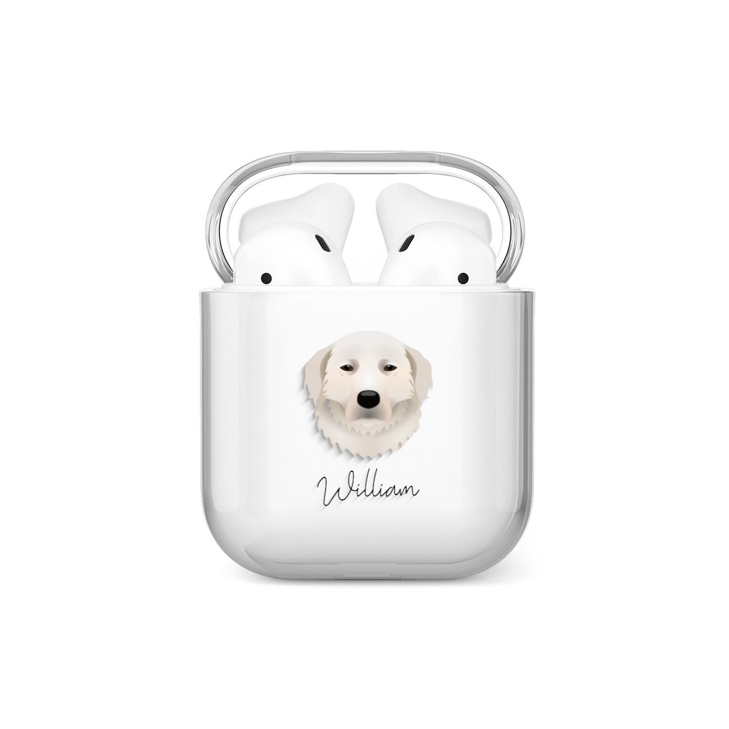 Maremma Sheepdog Personalised AirPods Case