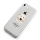 Maremma Sheepdog Personalised iPhone 8 Bumper Case on Silver iPhone Alternative Image