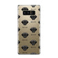 Mastiff Icon with Name Samsung Galaxy Note 8 Case