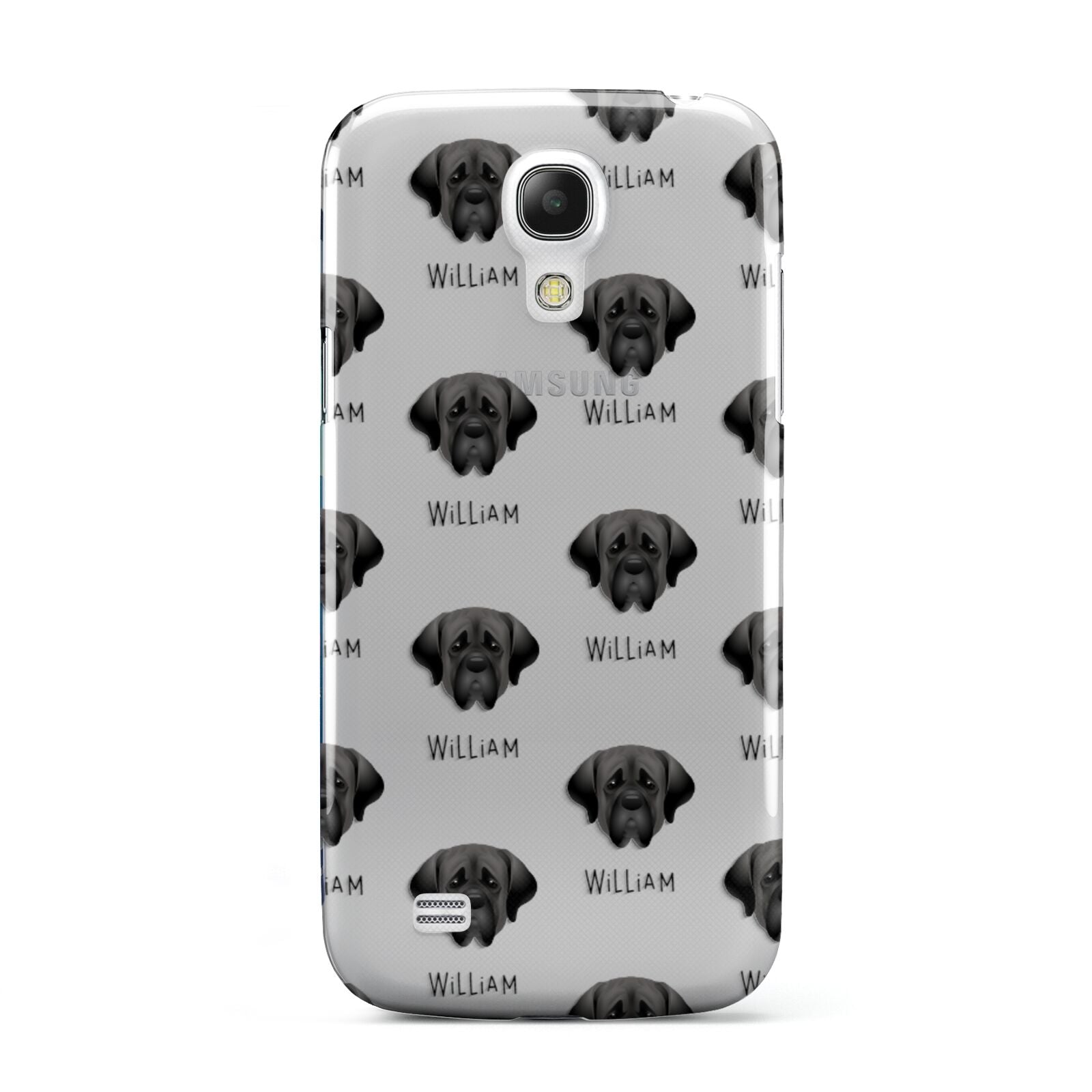 Mastiff Icon with Name Samsung Galaxy S4 Mini Case