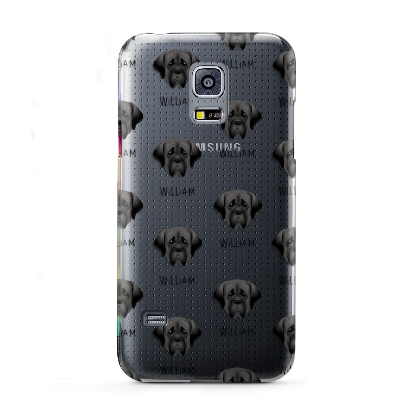 Mastiff Icon with Name Samsung Galaxy S5 Mini Case