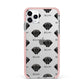 Mastiff Icon with Name iPhone 11 Pro Max Impact Pink Edge Case