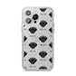 Mastiff Icon with Name iPhone 14 Pro Max Glitter Tough Case Silver
