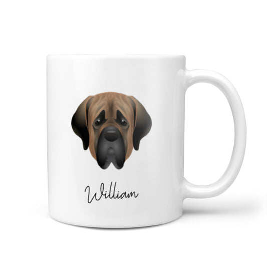 Mastiff Personalised 10oz Mug