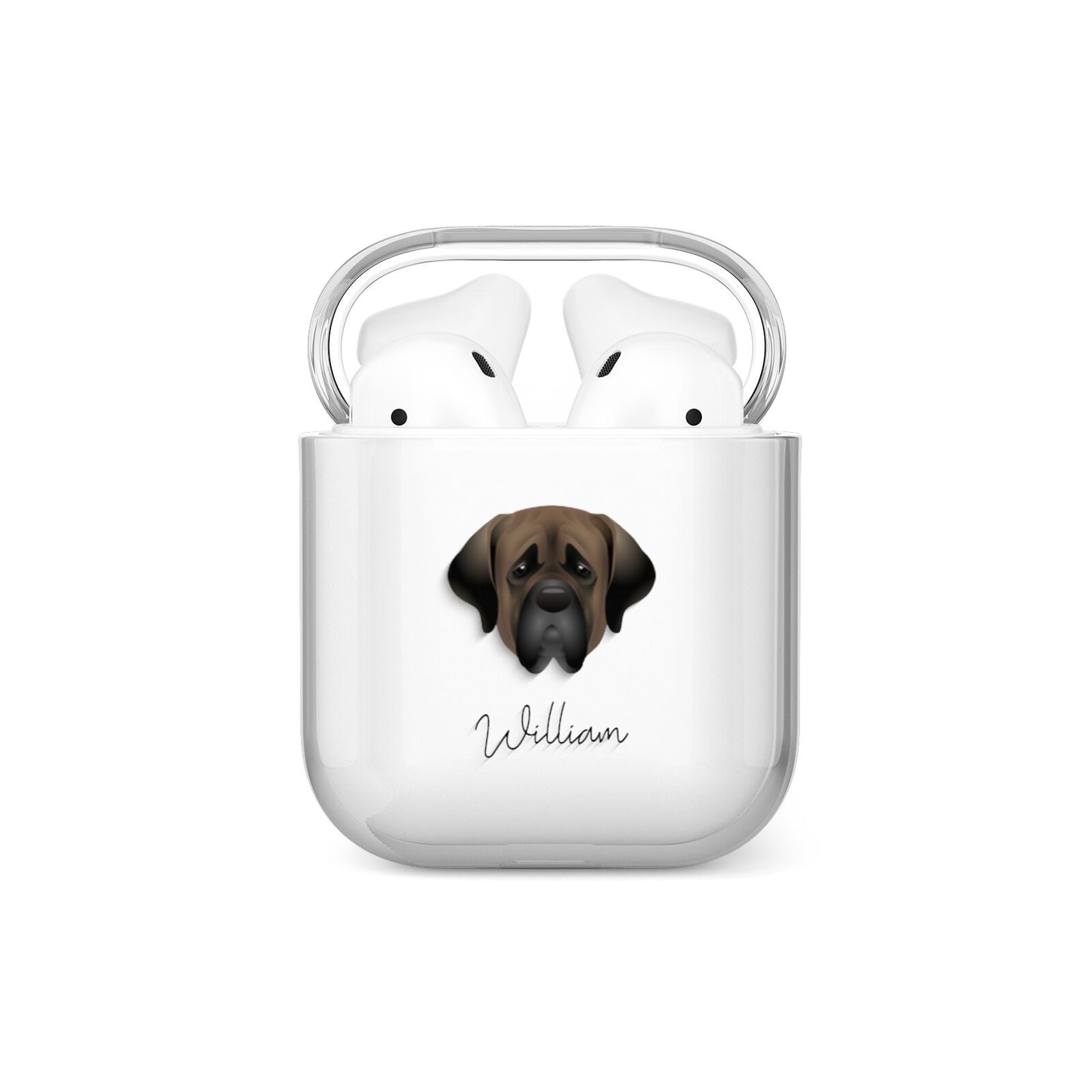Mastiff Personalised AirPods Case
