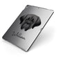 Mastiff Personalised Apple iPad Case on Grey iPad Side View